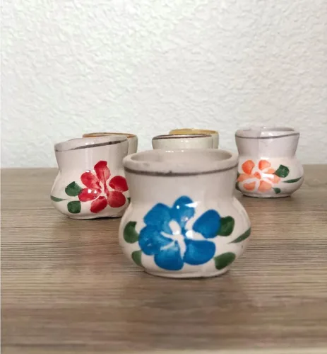 Miniatura 2 de Taza mexicana pequeña, paquete de 10 vasos de chupito de tequila para fiesta, miniatura, taza mexicana (paquete de 10)