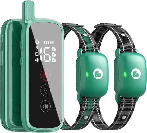 Miniatura 11 de Collar de choque para perro, collar de entrenamiento para perros con control remoto para perros pequeños, medianos y grandes, collar electrónico