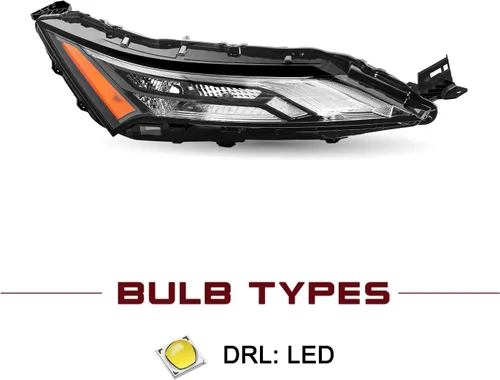 Miniatura 2 de JSBOYAT Repuesto superior de faros delanteros DRL para Nissan Rogue S, SL, SV 2021 2022 2023, estilo OE para el lado del conductor y del pasajero