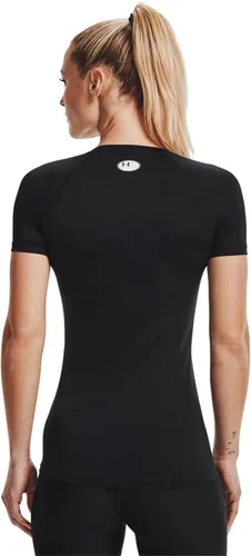 Miniatura 3 de Under Armour Camiseta de compresión HeatGear de manga corta para mujer
