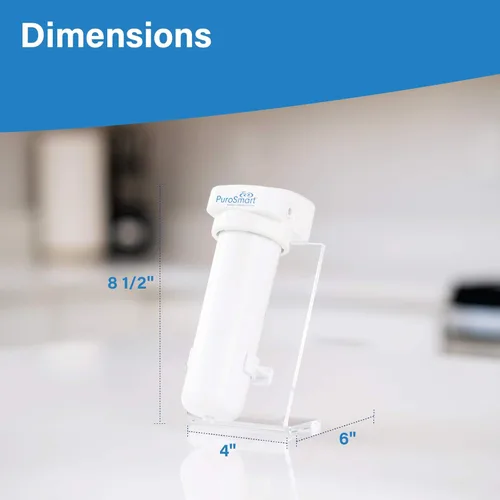 Miniatura 2 de PuroSmart Sistema RO de alto flujo, sistema de tratamiento de agua para el hogar de la encimera Sistema compacto de ósmosis inversa Ideal