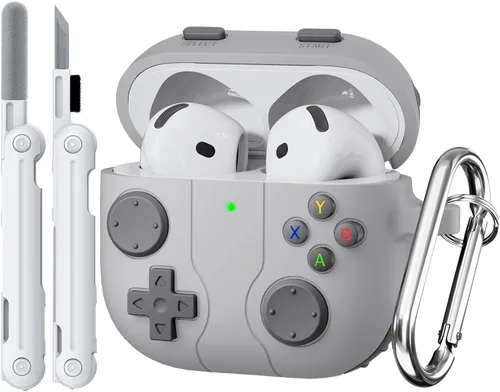 Miniatura 10 de Funda de juego para AirPods Pro 3 Cover (2025), clásica genial divertida funda protectora de silicona a prueba de golpes para AirPods Pro 3 con kit
