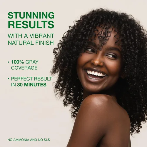 Miniatura 4 de Naturigin Tinte permanente para el cabello, negro 2.0, sin amoníaco, cobertura 100% de canas, fórmula natural nutritiva, para todo tipo de cabello
