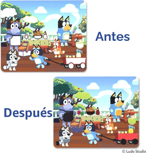 Miniatura 6 de Skillmatics Bluey Dot It - Actividad de calcomanías sin desorden para niños, más de 500 calcomanías, kits de manualidades, actividades de bricolaje