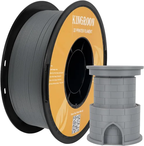 Miniatura 14 de Kingroon - Filamento de impresora 3D PETG de alta velocidad de 0.069 pulgadas, filamento rápido para impresora 3D para filamento de impresión hiper