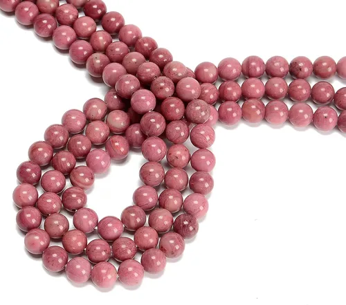 Miniatura 38 de 65 cuentas de jade blanco de 0.236 pulgadas, piedra natural, piedras preciosas redondas auténticas para hacer pulseras de bricolaje, joyas, cuerdas