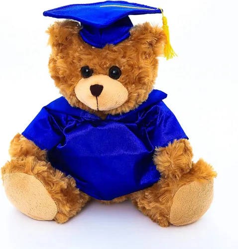 Miniatura 23 de Plushland Peluche de animal, juguetes de 12 pulgadas, regalo para el día de graduación, lo mejor para cualquier graduado de escuela, 12 pulgadas