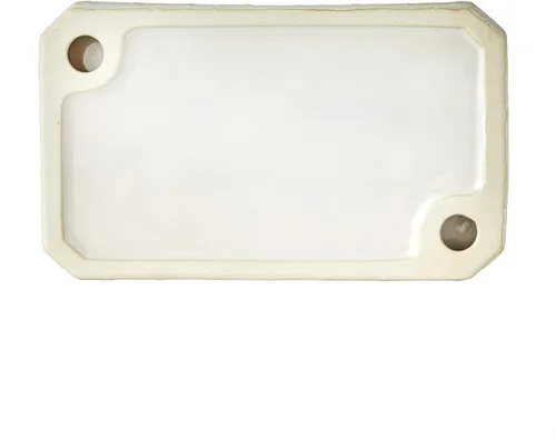 Miniatura 5 de SKL Home Vern Yip - Bandeja de celosía de bambú, color blanco