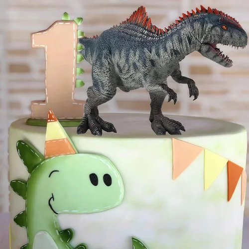 Miniatura 8 de Gemini&Genius Giganotosaurus Figura de juguete de dinosaurio para niños, juguete de dinosaurio Giganotosaurus, figura de acción de dinosaurio