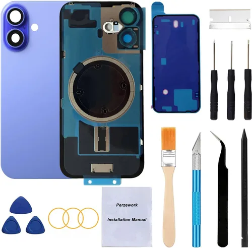 Miniatura 36 de Reemplazo de cristal trasero OEM para iPhone Xs de 5.8 pulgadas con kit de herramientas de reparación y adhesivo preinstalado (Oro)