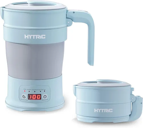 Miniatura 8 de HYTRIC Hervidor Eléctrico de Viaje, Hervidor Eléctrico Plegable Pequeño de 700ML Libre de BPA, Hervidor Portátil con Panel Multifuncional, Hervidor