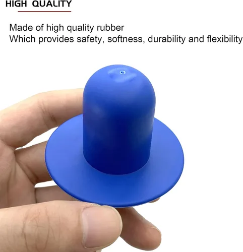 Miniatura 3 de Tapón de pared de repuesto para Intex Bestway Coleman Summer Escape Ground Piscinas Filtro Bomba Filtro Agujero Tapón (4 unidades, Azul)