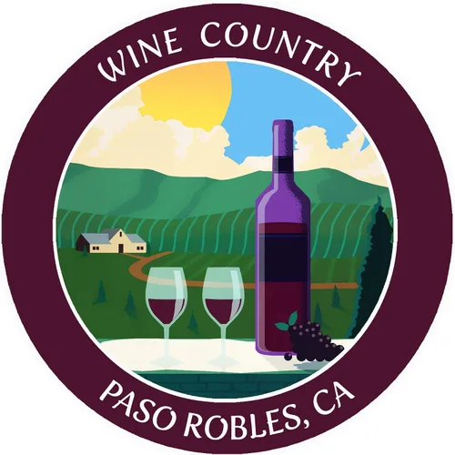 Miniatura 8 de Vinyard - Wine Country - Paso Robles, California 3.5 pulgadas DIY Adhesivo de vinilo adhesivo de aventura vacaciones tema novedad apliques Columbia