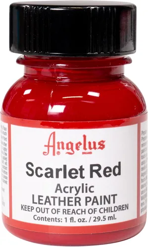 Miniatura 54 de Angelus - Pintura acrílica para cuero, 4 Fl Oz, color blanco - Pintura para cuero profesional flexible, resistente a grietas, arañazos