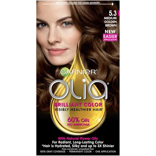 Miniatura 33 de Garnier Olia Tinte de cabello sin amoníaco [5.60] rojo granate medio, 1 unidad 5.6 Rojo granate medio