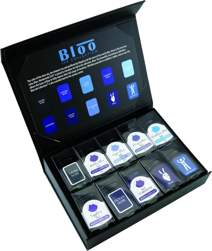 Miniatura 9 de Monteverde USA Juego de regalo de tinta de la colección Jungle – 10 tintas exóticas para pluma estilográfica, botellas de 30 ml, colores vibrantes