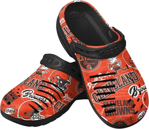 Miniatura 16 de FOCO Arizona Cardinals NFL Mens Historic Print Clog with Strap