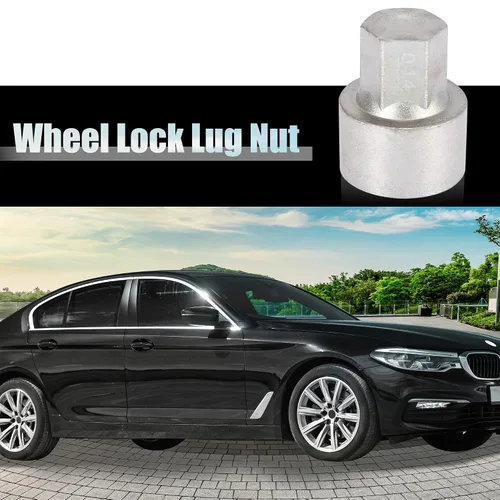 Miniatura 36 de X AUTOHAUX 041 Llave de bloqueo de rueda de coche Tuerca antirrobo Tuerca de extracción de tornillo Llave de bloqueo de rueda para BMW 3 5 7 Series