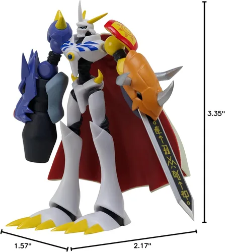 Miniatura 12 de Bandai Namco - Digmon - Figura de acción Omegamon, Shodo de 3.5 pulgadas
