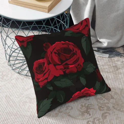 Miniatura 5 de 2 fundas de almohada de pana, fundas de almohada cuadradas suaves y cuadradas para sofá, sala de estar, 16 x 16 pulgadas