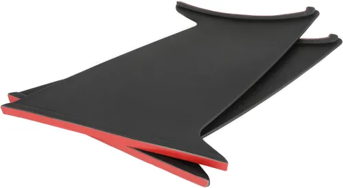 Miniatura 9 de KUAFU Alerón con estabilizador Compatible con Subaru Impreza WRX STI Sedán 2015-2021, alerón de maletero trasero con soporte rígido, color negro, 2