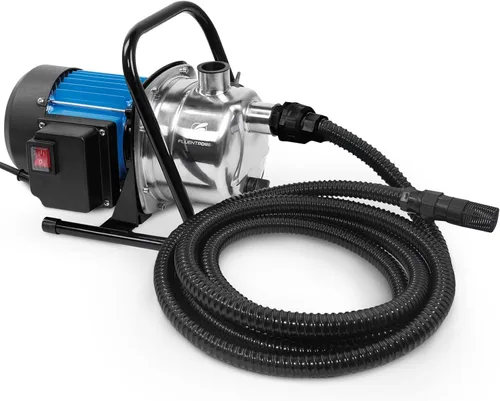 Miniatura 10 de FLUENTPOWER 1HP Bomba de transferencia de jardín portátil, bomba eléctrica de refuerzo de rociadores de 900 GPH, bomba de chorro de pozo poco