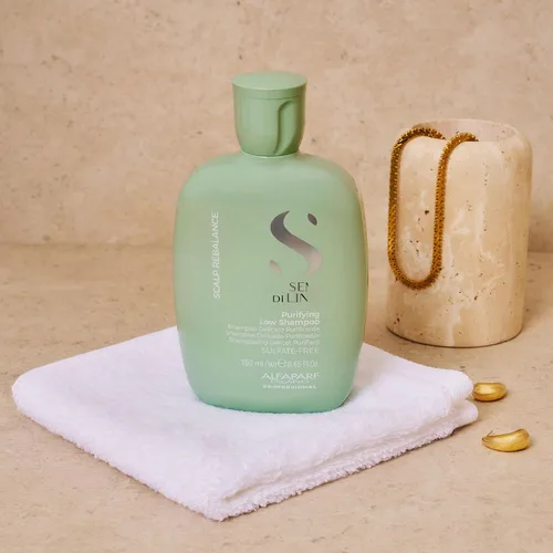 Miniatura 3 de Alfaparf Milano Semi Di Lino Scalp Rebalance Shampoo para cuero cabelludo seco - Champú sin sulfato - Para exceso de grasa y escamas - Calidad