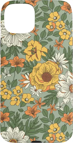 Miniatura 9 de Funda para iPhone 12 mini flores silvestres amarillas flores de verano botánico floral