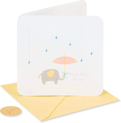 Miniatura 4 de Papyrus Tarjeta de baby shower (abundancia de buenos deseos)