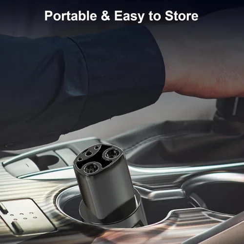 Miniatura 7 de 2025 Adaptador J1772 a Tesla Actualizado, Máx 80A 240V, Compatible con Modelo 3/S/X/Y, Soporta Carga AC Nivel 1 y 2, Funciona con Conectores J1772