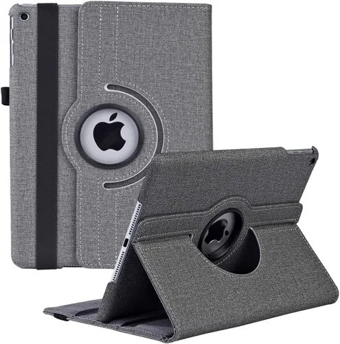 Miniatura 18 de Funda giratoria para iPad de 9ª generación 2021 / iPad de 8ª generación 2020 / iPad de 7ª generación 10.2" 2019, funda tipo folio con soporte Rojo 01