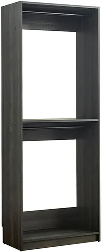 Miniatura 26 de Maykoosh Organizador de sistema de armario - Armario personalizable con vestidor de almacenamiento negro/modelo D 1 armario