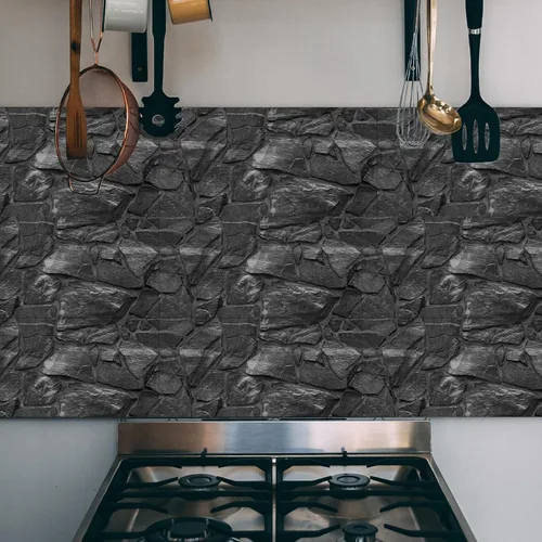Miniatura 2 de Adhesivo retro para azulejos de despegar y pegar, azulejos adhesivos para azulejos de pared de cocina, calcomanías impermeables para baño, vinilo