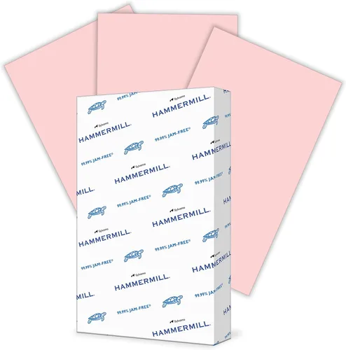 Miniatura 40 de Hammermill Papel de color, papel de impresora crema de 20 libras, 8.5 x 11-1 resma (500 hojas), fabricado en los Estados Unidos, papel pastel