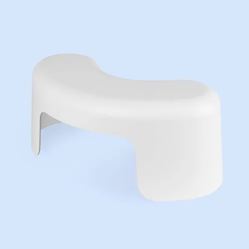 Taburete para Inodoro TUSHY Arc: Apoya una Postura Natural y Cómoda en Cuclillas para Desbloquear tu Colon y Facilitar las Deposiciones | Diseño