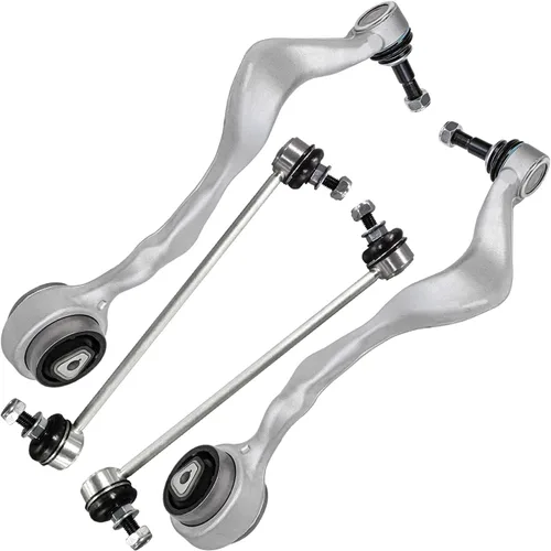 Miniatura 121 de Detroit Axle - Brazos de control superiores traseros para Chrysler 300 Dodge Challenger Charger Magnum, reemplazo del conjunto de brazos de control