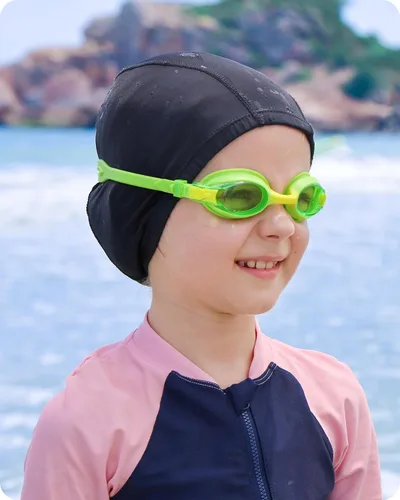 Miniatura 6 de findway Gafas de natación para niños, antivaho y sin fugas, para niñas de 3 a 14 años