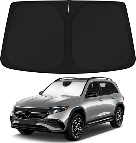 Miniatura 37 de KUST - Parasol plegable para parabrisas para Ford Ranger, accesorios 2019-2025 2026, parasol personalizado para ventana, protector solar plegable