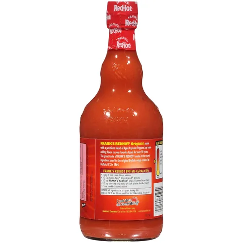 Miniatura 22 de Salsa de pimienta cayera Redhot Original de Frank's, 23 oz