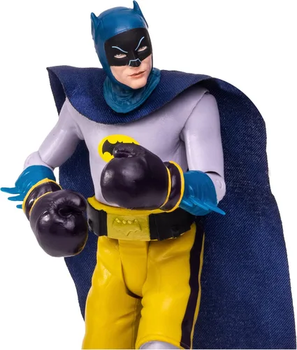 Miniatura 2 de McFarlane Toys DC Batman 1966 Serie de TV Batman Figura de acción [Boxeo]