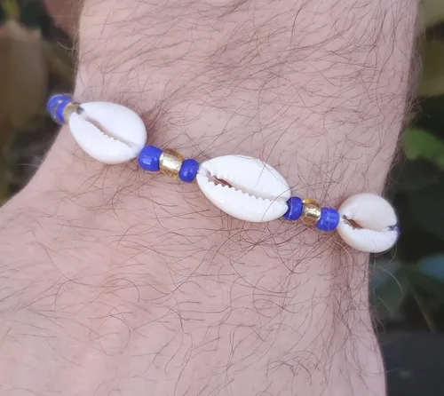 Miniatura 9 de Sea Shell Santeria Ilde Stretch Unisex Beaded Ifa Bracelet