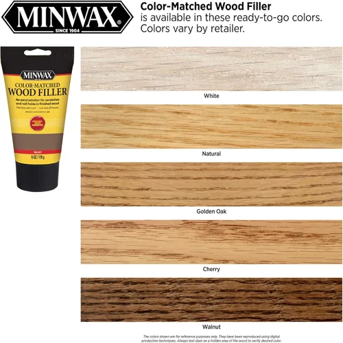 Miniatura 2 de Minwax Relleno de madera a juego, roble dorado, 6 onzas