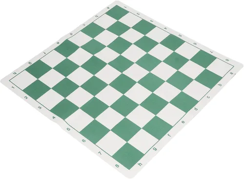 Miniatura 6 de Tablero de ajedrez enrollable solo tablero de ajedrez, tablero de ajedrez internacional portátil, de piel sintética, tablero de ajedrez enrollable