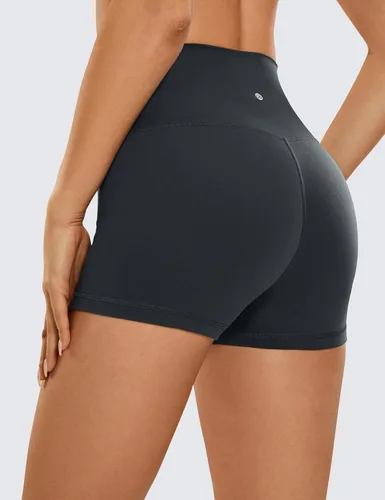 Miniatura 2 de CRZ YOGA Butterluxe - Pantalones cortos de ciclismo de cintura alta para mujer, 2.5 pulgadas, yoga, entrenamiento, elastano, correr, voleibol