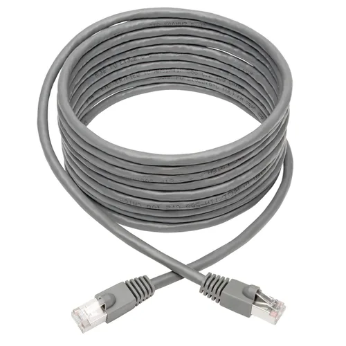 Miniatura 19 de Tripp Lite Cable Ethernet Cat6a 10G, cable de conexión de red STP moldeado sin enganches (RJ45 M/M), negro, 35 pies/34.8 ft, garantía