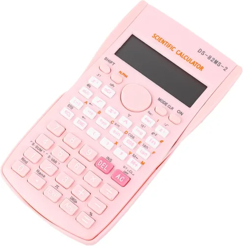 Miniatura 5 de Calculadora científica, calculadora de oficina de 12 dígitos y 240 funciones, calculadora multifunción para estudiantes de pantalla grande con tapa