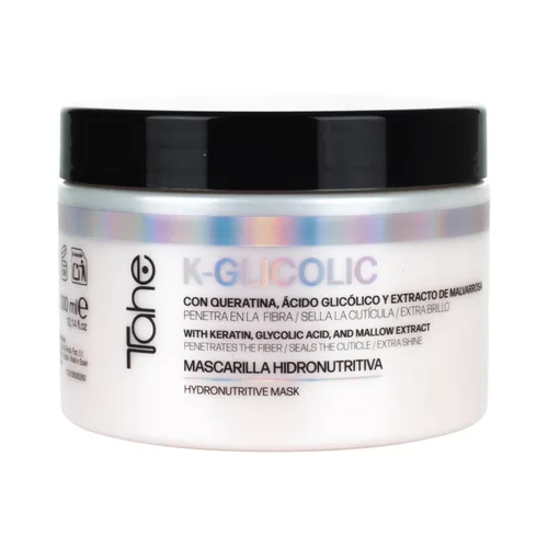 Tahe K-Glicolic Hydronourishing Mascarilla Capilar con Ácido Glicólico y Queratina, 10.1 fl oz