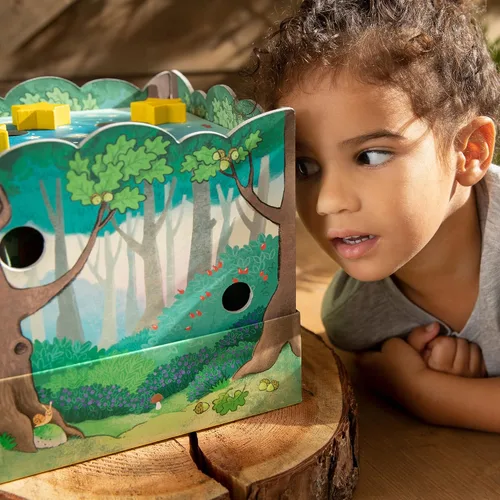 Miniatura 6 de HABA Mis primeros juegos: Amigos del bosque – Juegos 3D de memoria y asociación para niños pequeños, de 2 años en adelante, juguetes educativos