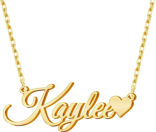 Collar con nombre personalizado, collares de plata de ley personalizados para mujer, collares con nombre personalizados, joyería de regalo para mujer