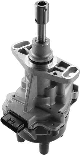 X AUTOHAUX Distribuidor de encendido de reemplazo para Nissan D21 Hardbody Pickup 1996-1997 22100-1S701 22100-1S702 22100-1S703 con tapa y rotor